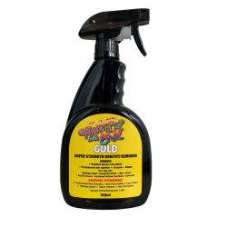 Graffiti-ENZ Gold - 750ml Spray bottle - Industrial strength, Environmentally Friendly Graffiti Cleaner
