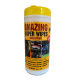 Amazing Superwipes - Industrial strength, large wipes to remove graffiti, tar, stubborn grease and grime and more